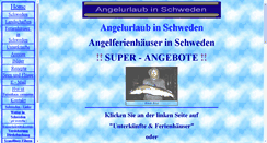 Desktop Screenshot of angelurlaub-schweden.eu